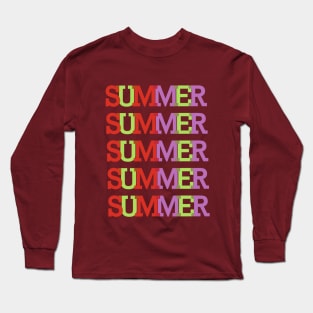 Summer Long Sleeve T-Shirt